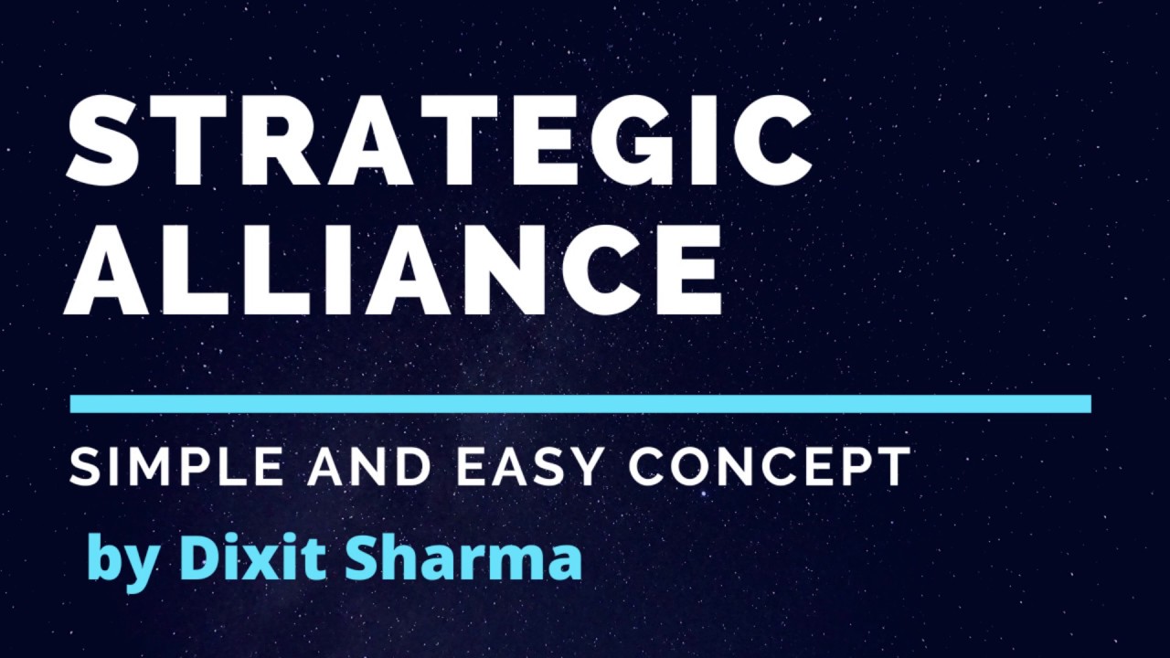 Strategic Alliance and its benefits (in Hindi) | Simple and Easy Strategy Management Concepts