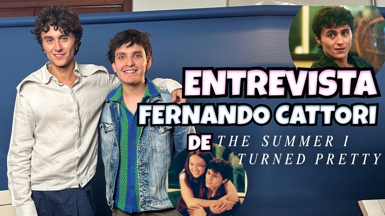 ¿CÓMO FUE SER BENITO? 😱 Entrevista a Fernando Cattori ☀️ The Summer I Turned Pretty