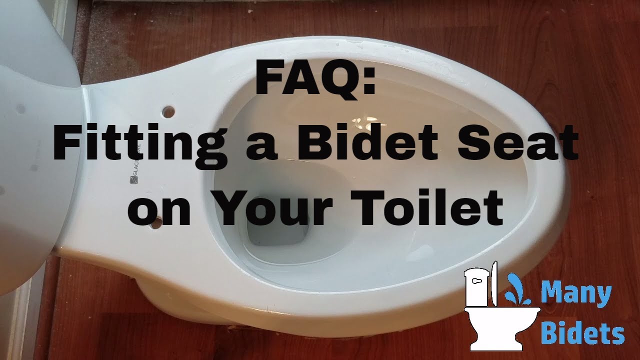 Fitting a bidet seat on your toilet