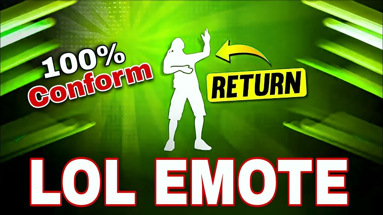 Lol Emote Kab Aayega | Lol Emote Return 2026 | Free Fire New Event | Ff New Event 