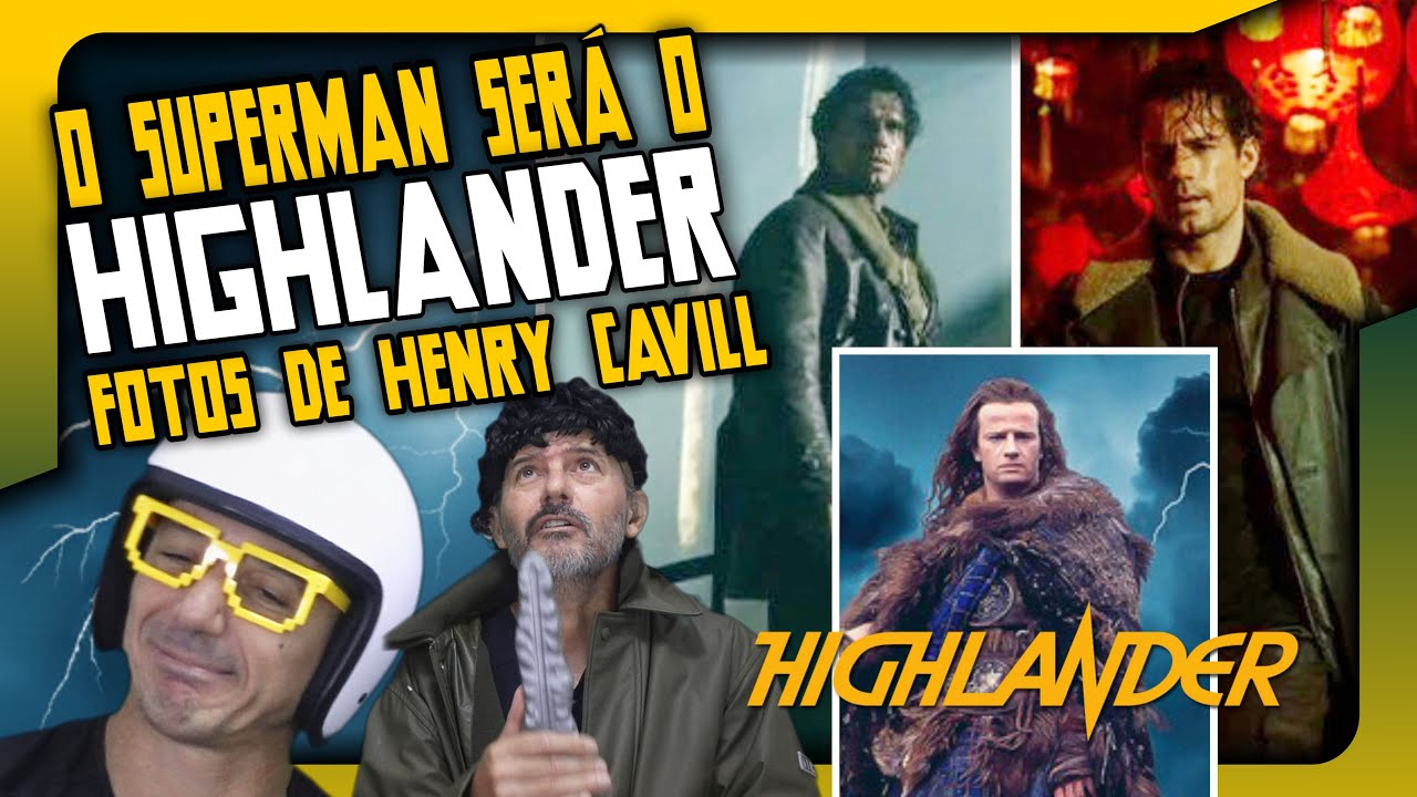 O SUPERMAN VIROU HIGHLANDER! ⚔️🏴󠁧󠁢󠁳󠁣󠁴󠁿 FOTOS DE HENRY CAVILL REVELADAS #highlander