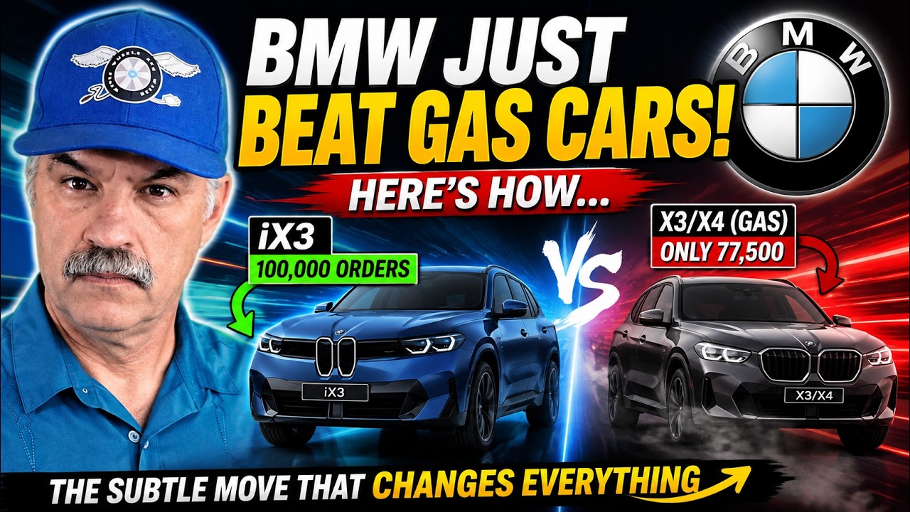 BMW только что показала, как электромобили вытеснят машины на бензине!