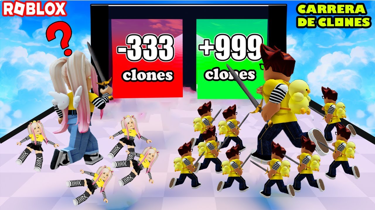 Corriendo Hasta El Final Con Mi Ejercito De Clones Para Derrotas A Los Jefes Finales! 🔪😮💪😀