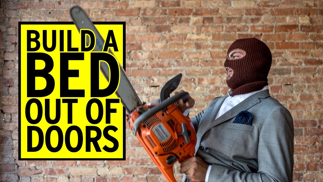 Build a Bed Out of Doors | DIY Projects with Sean Wrafter