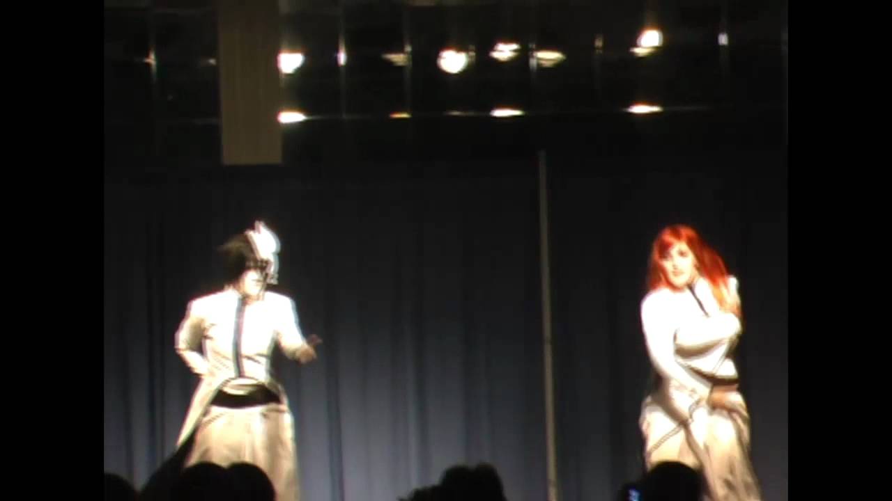 Bleach skit with Ulquiorra and Orihime @ AAC / Another Anime Convention 10-15-11