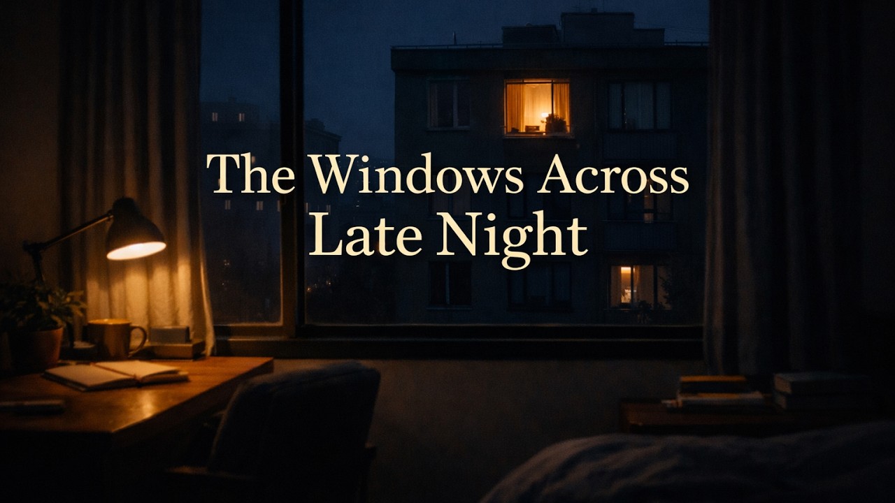 The Window Across | Late Night Focus Lofi – 3 Hours