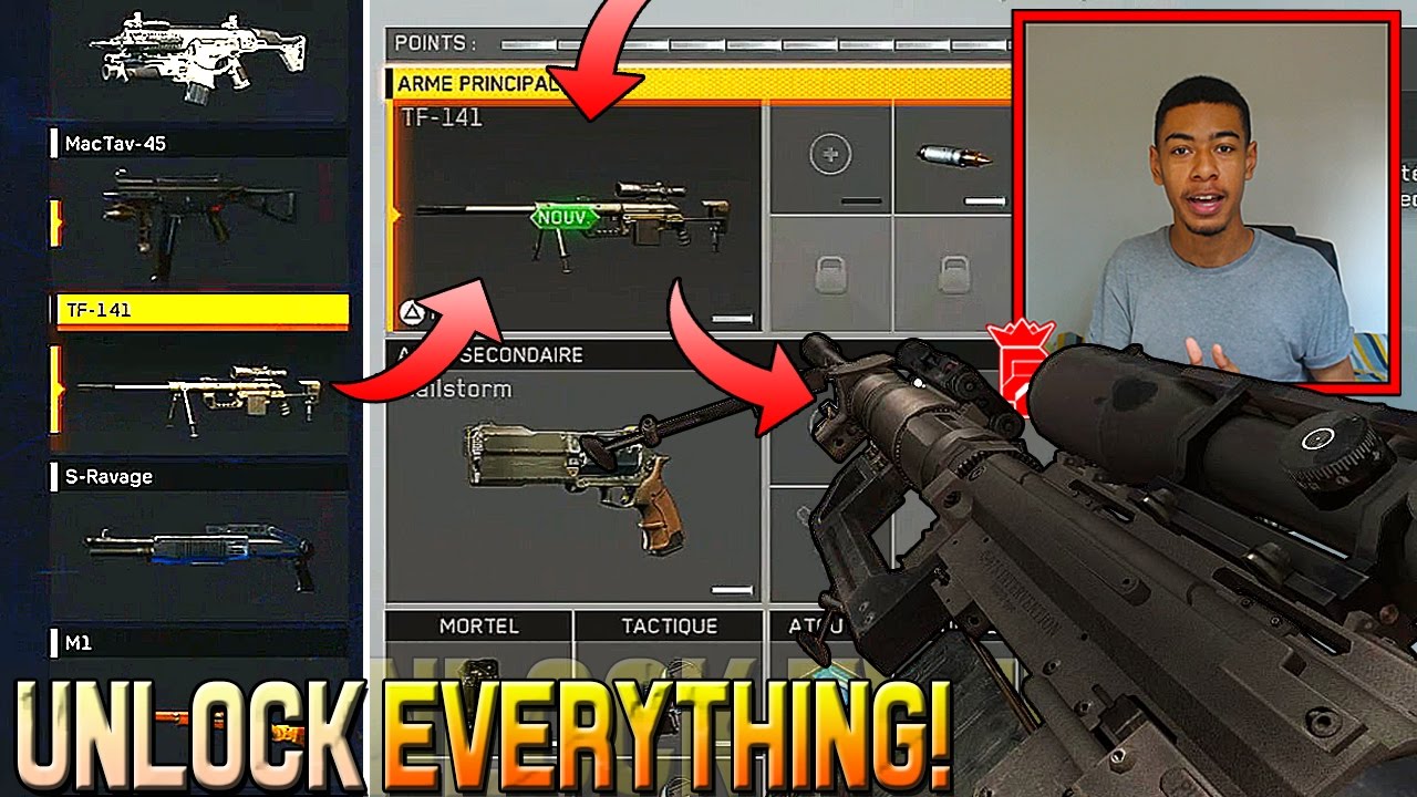 *NEW* UNLOCK EVERYTHING INSTANTLY IN INFINITE WARFARE! - UNLOCK 