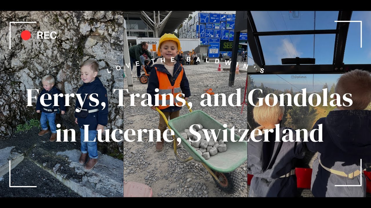 Ferries, Trains, and Gondolas in Lucerne, Switzerland