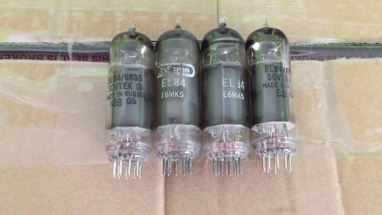 Crate Vintage Club 50 сменных трубок EL84