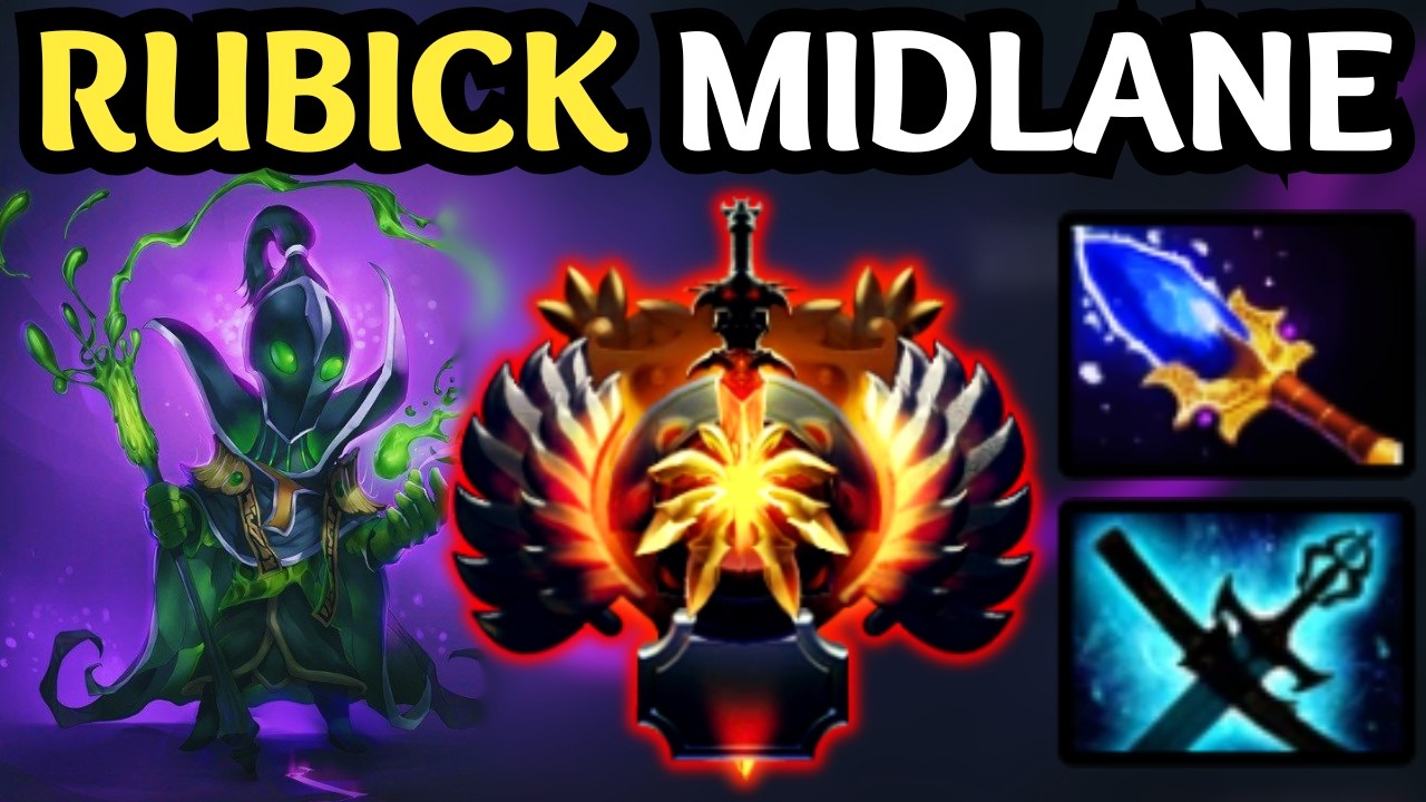 🔥 Rubick MID God Mode — Perfect Spell Steals! 🔥 Dota 2 Gameplay