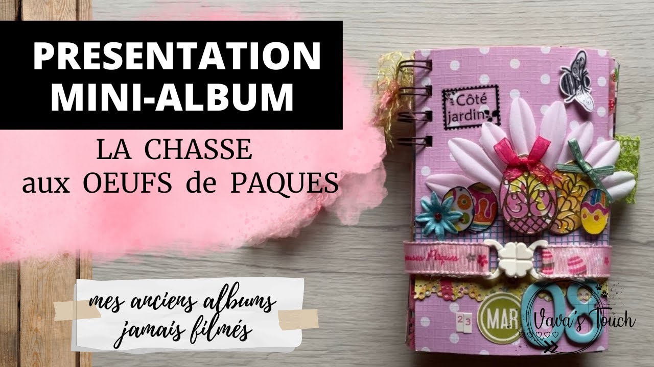 PRESENTATION D'UN ALBUM THEME PAQUES ET CHASSE AUX OEUFS