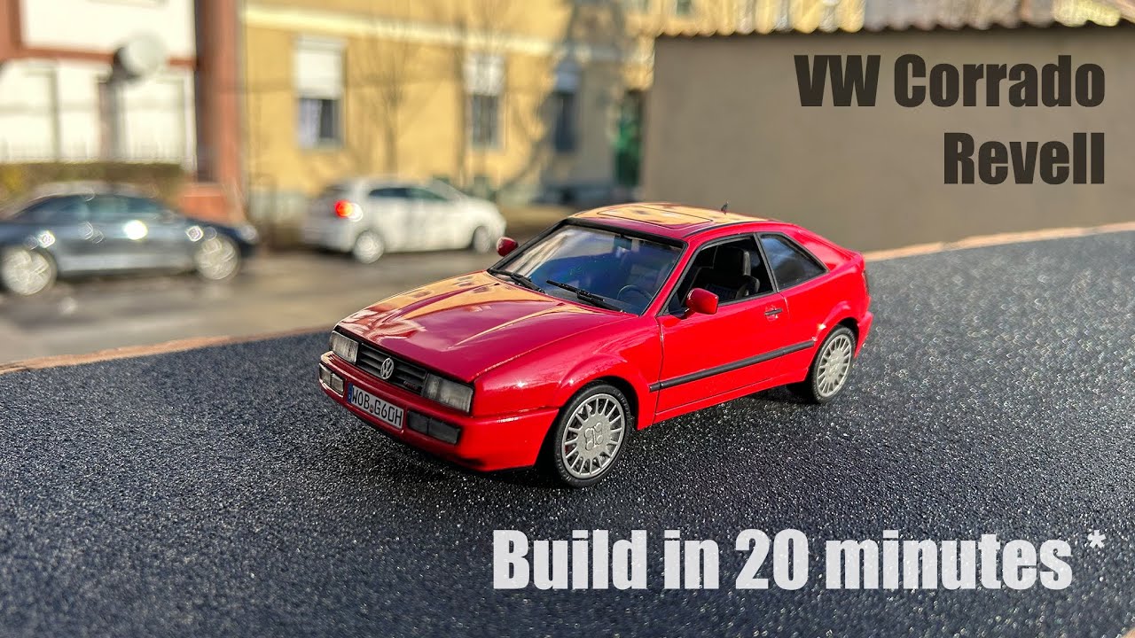 Соберите VW Corrado Revell за 20 минут *