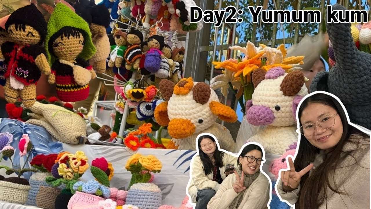 The Poppy Petal — Day 2 @Yumum Kum Exhibition Uploading late, but sharing our beautiful moments now!