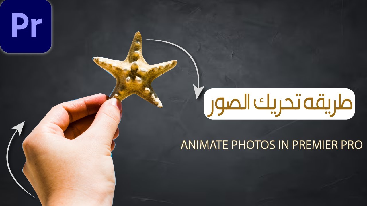 طريقه تحريك الصور على شكل فديو في البريمير ::  image to video