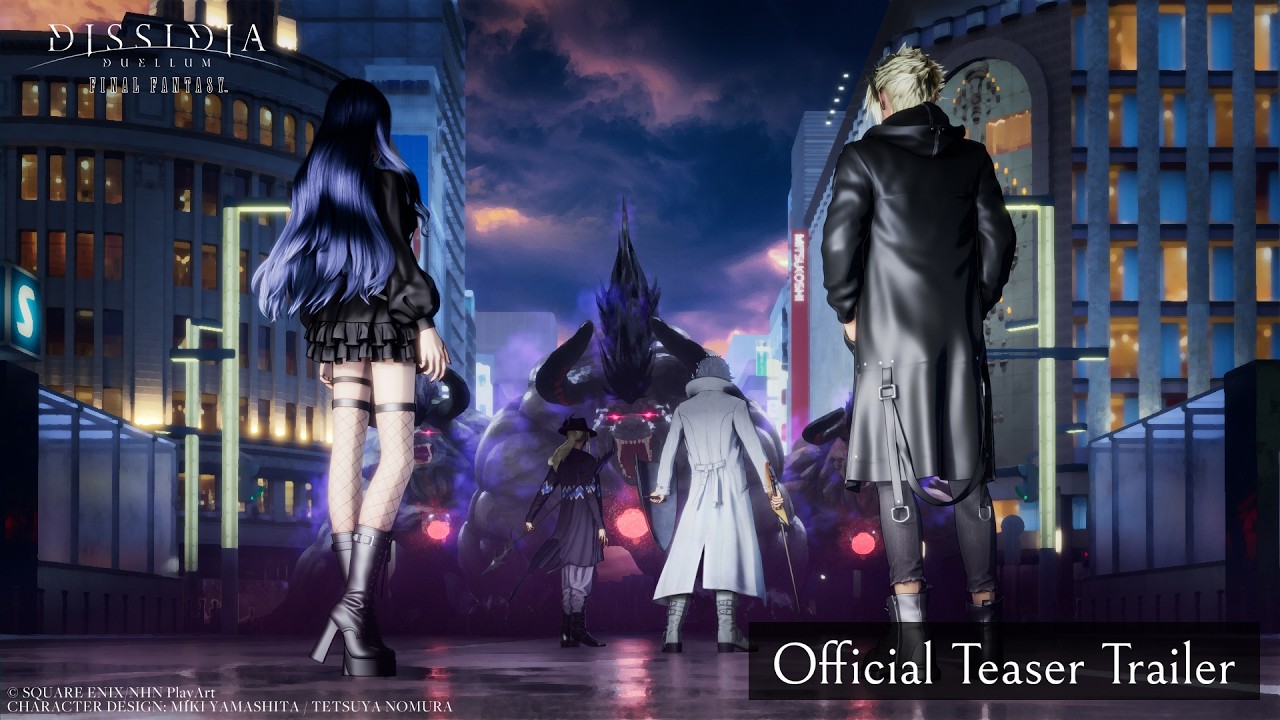 《DISSIDIA DUELLUM FINAL FANTASY》Announcement Trailer