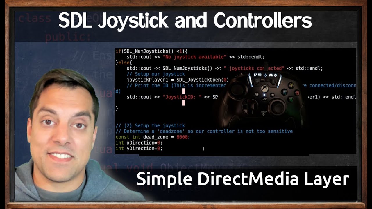 SDL Joystick and Controller tutorial [Ep. 56]  | Introduction to SDL