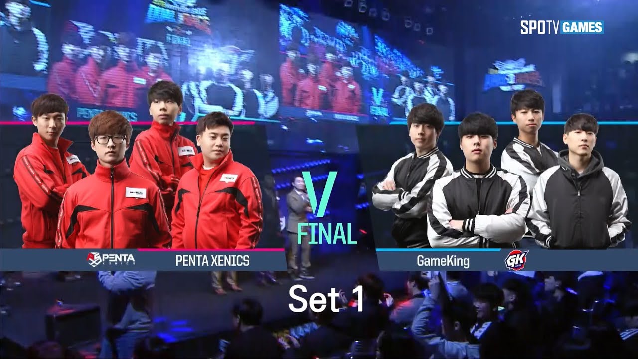 결승전 PENTA XENICS vs GameKing set 1 [18.04.07] 2018 카트라이더 리그 듀얼레이스 시즌3