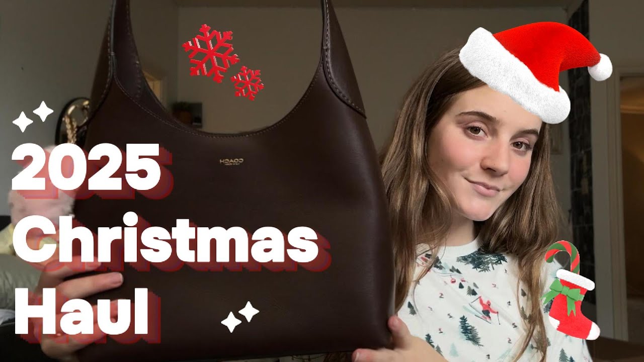 2025 Christmas Haul - advent calendar, stocking, Santa, big gift, clothing, skin care, etc. !!!