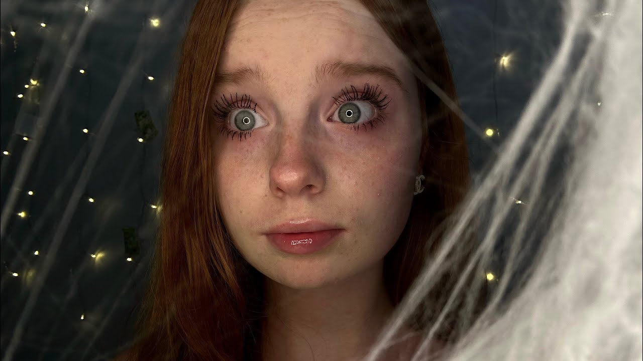 ASMR Getting A Spiderweb Off Your Face 🕷️