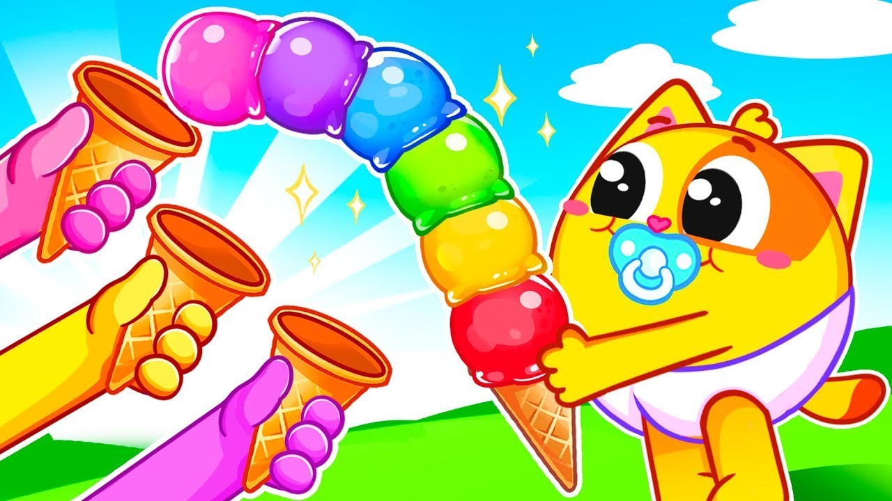 Sharing Is Caring | Ice Cream for Kids | Funny Songs For Baby & Nursery Rhymes