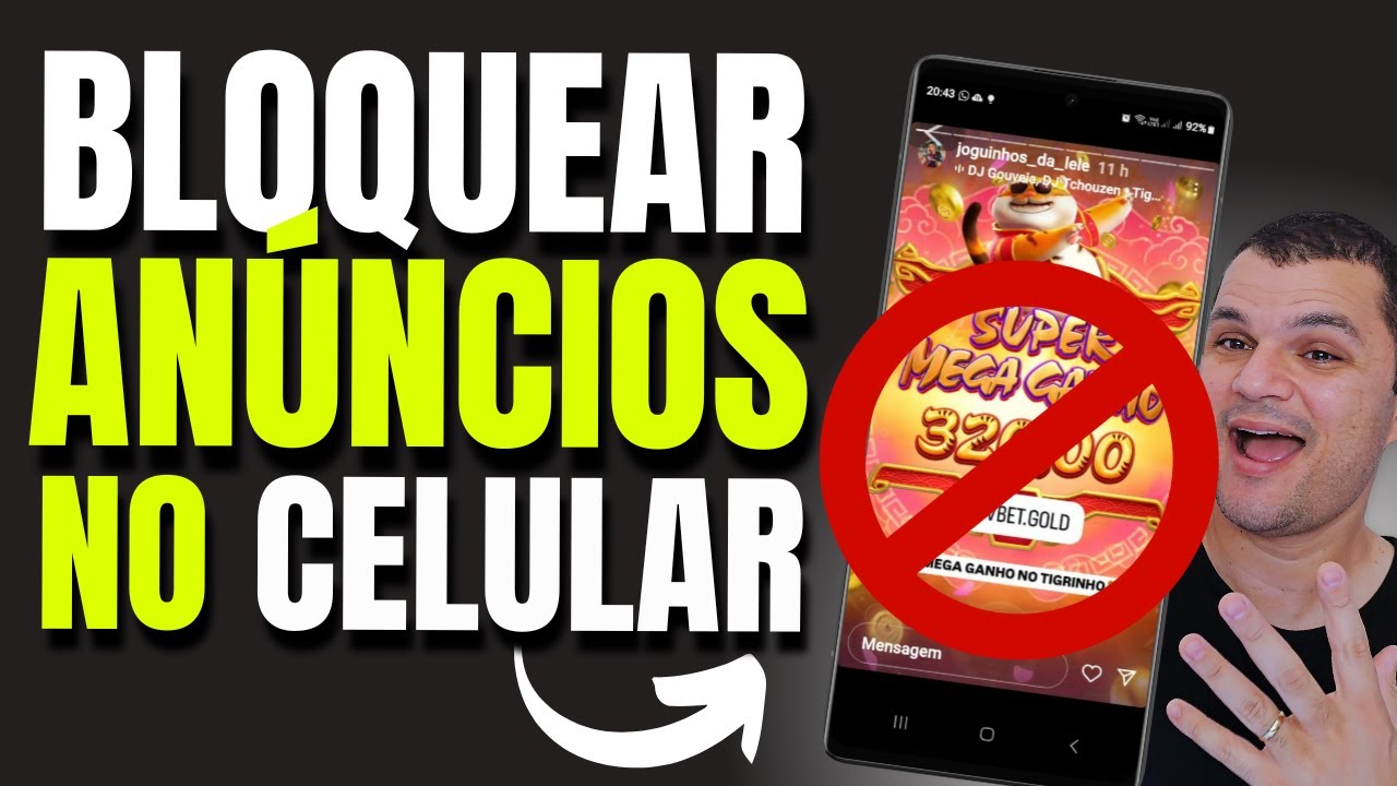 COMO BLOQUEAR E REMOVER AN&Uacute;NCIOS E PROPAGANDAS DE APLICATIVOS E SITES DE JOGOS ONLINE NO CELULAR