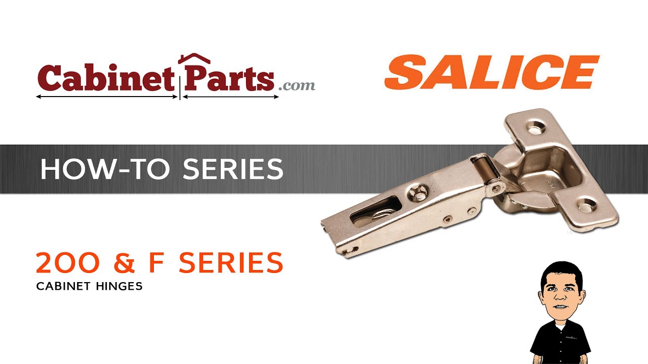 How to Install Salice 200 Series and F Series Thick Door Hinges - CabinetParts.com
