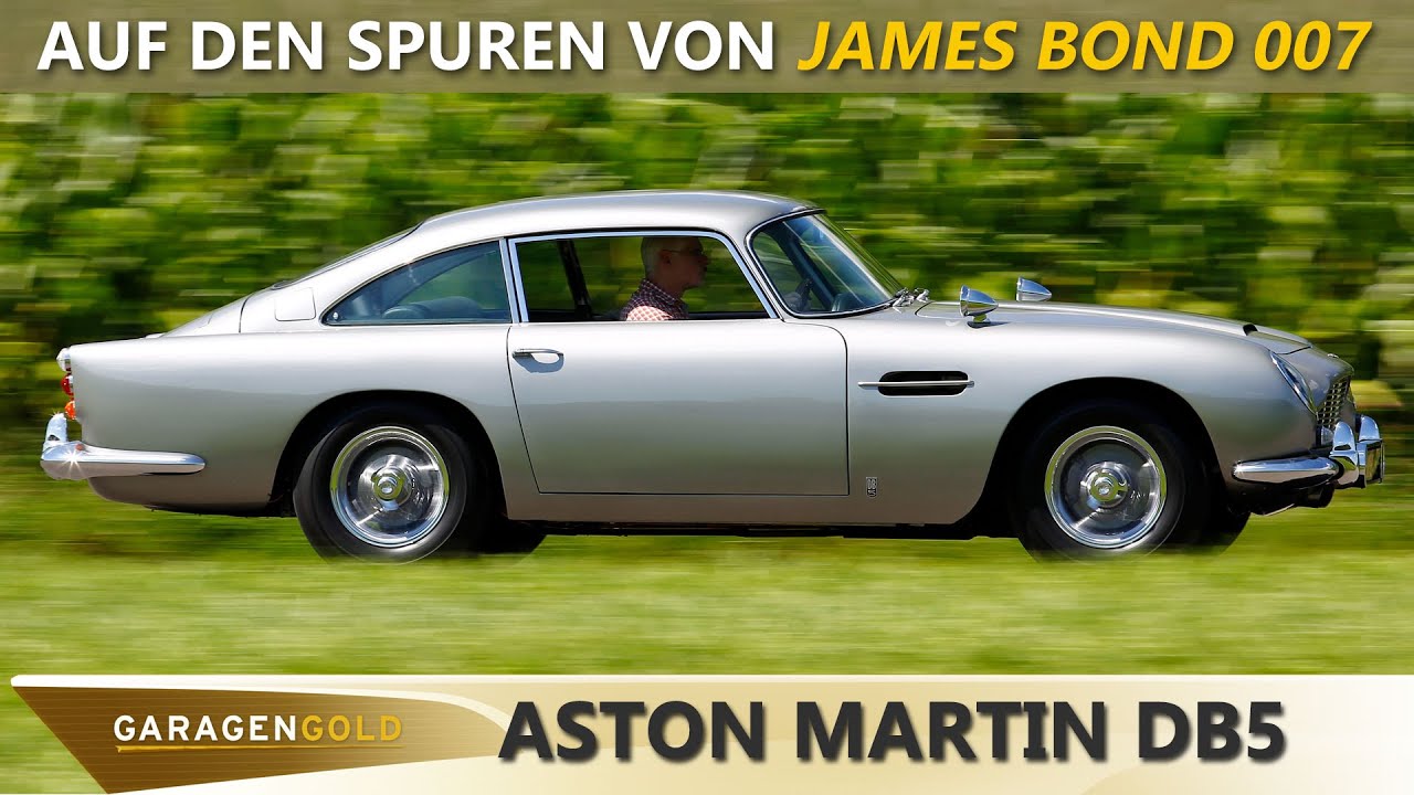 Auf den Spuren von James Bond 007 - Garagengold Aston Martin DB5 Vantage
