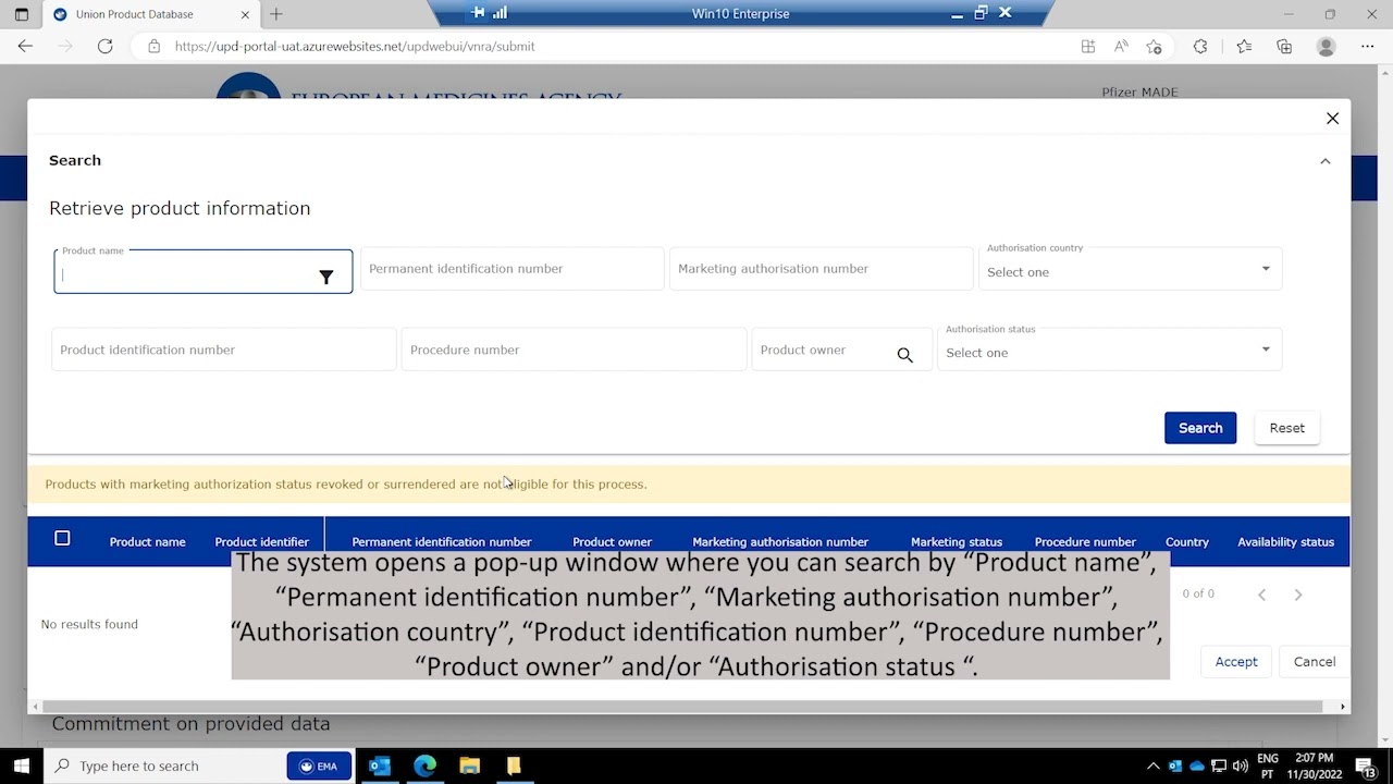 How to submit VNRAs related to PSMF information (MAHs)