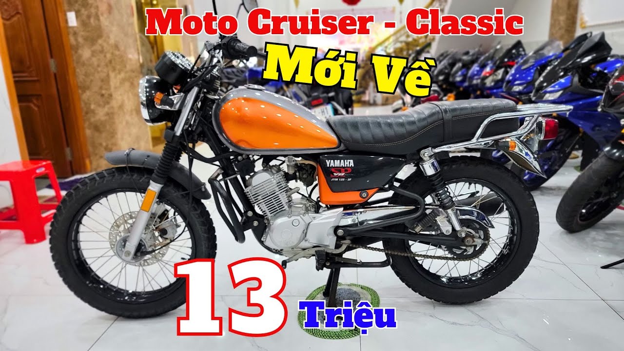 Moto Cruiser , Classic Cổ Điển Giá Rẻ YB125 ,Gentleman 200 ,GZ150A , Brixton 150 ,Harley 883