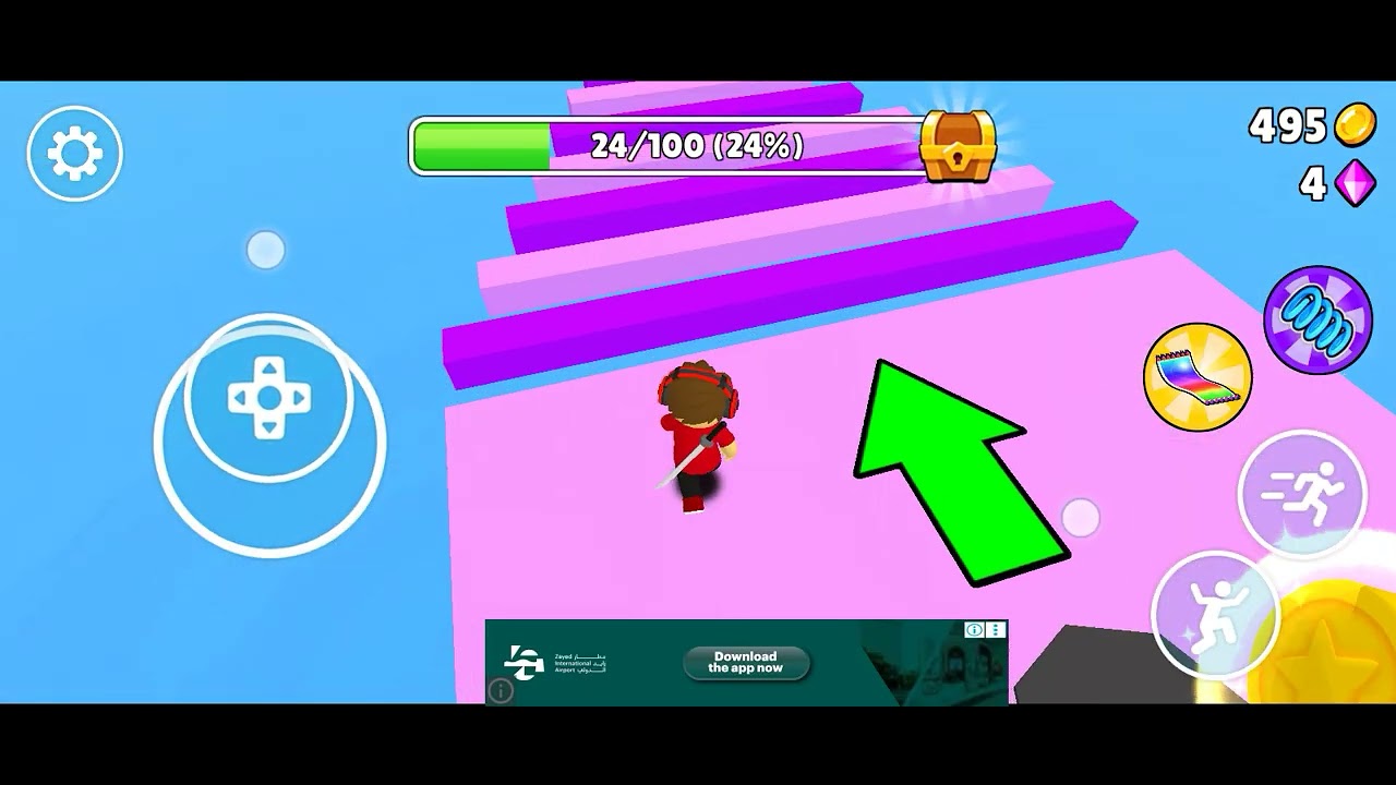 Giant Obby. Subscribe to my channel for next part 
