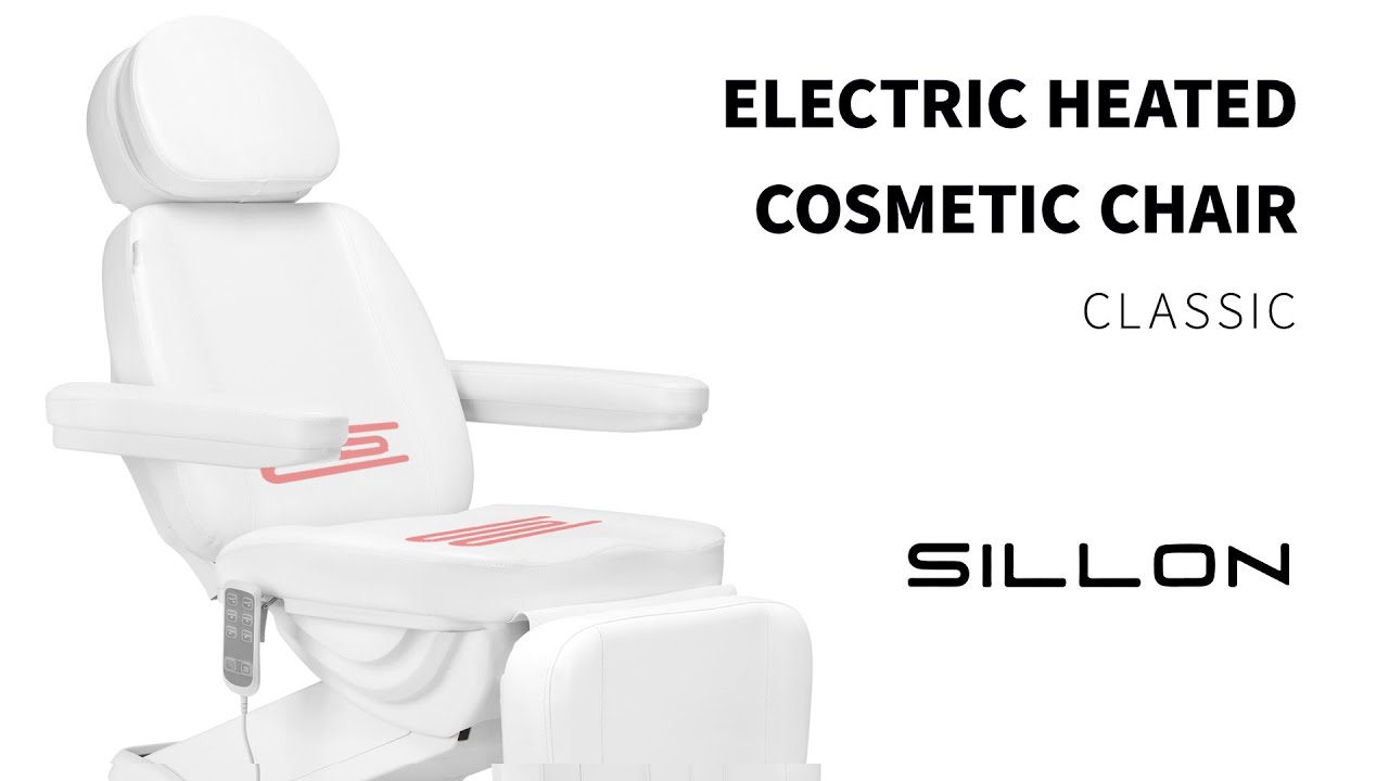 SILLON CLASSIC electric cosmetic chair, 3 act, with heating