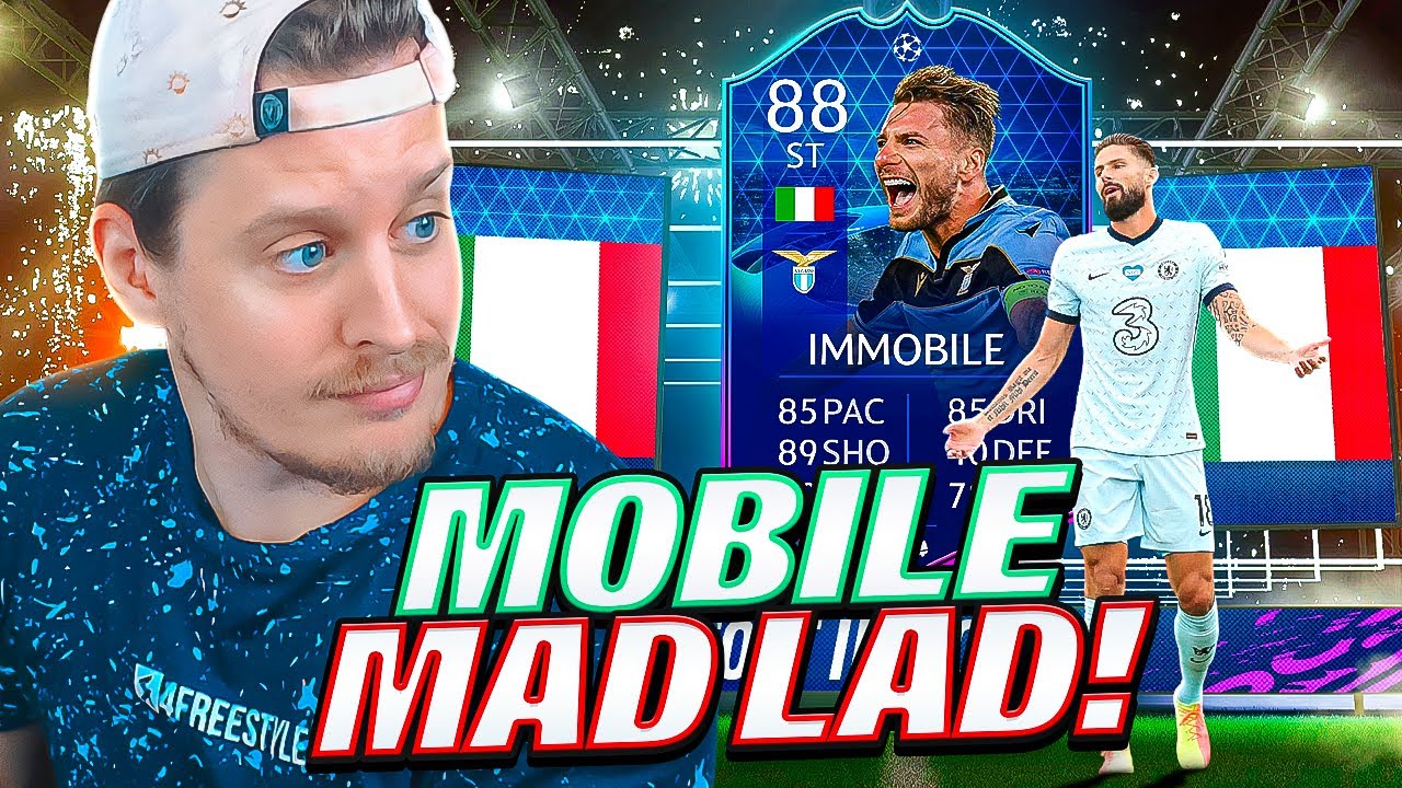 MOBILE MAD LAD?! 88 UCL TOTGS IMMOBILE PLAYER REVIEW! FIFA 21 Ultimate Team