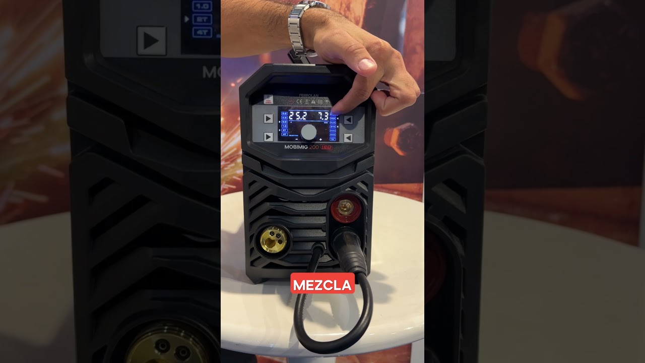 MOBIMIG 200: la soldadora sinérgica 3 en 1 más práctica de FERROLAN WELDING