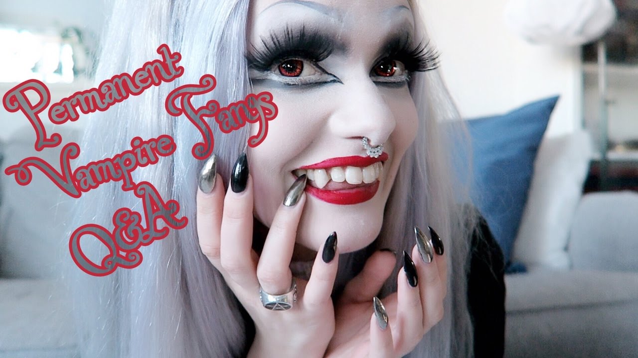Permanent Vampire Fangs Q&A - Victoria Lovelace