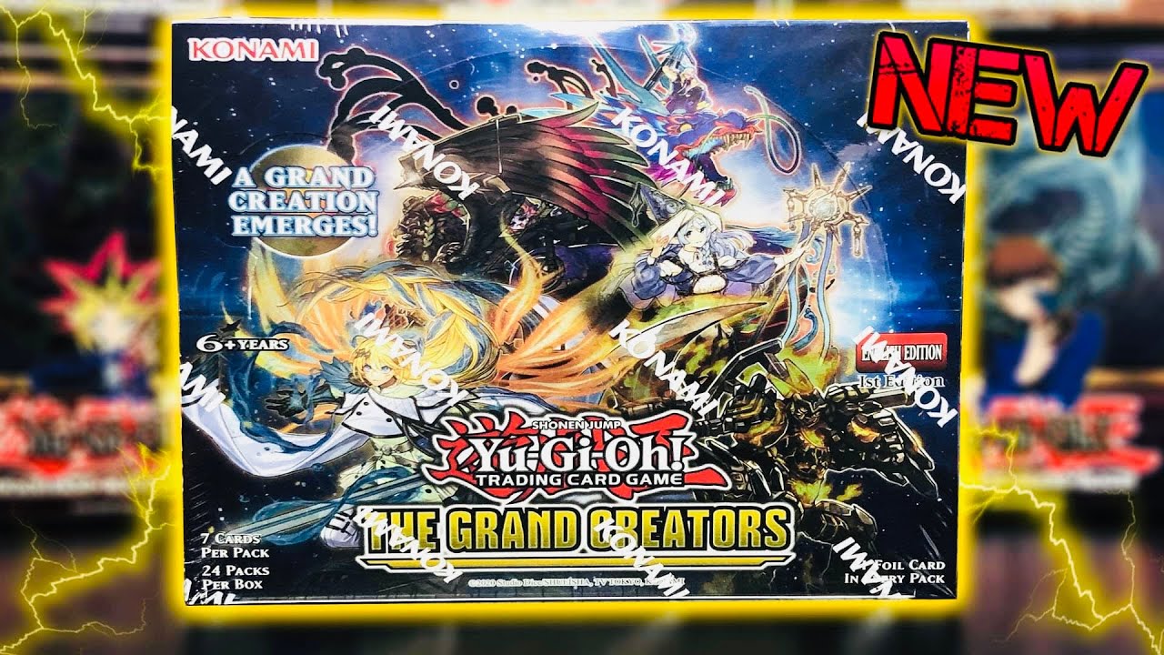 *THE GRAND CREATORS IS HERE!* Opening NEW Yu-Gi-Oh! Booster Cards Box!