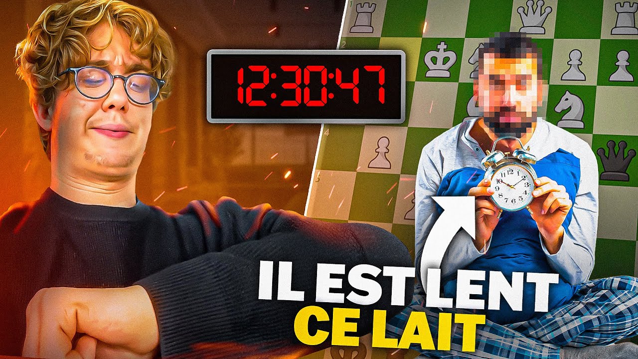 J'affronte le 2100 le plus lent de l'histoire des échecs