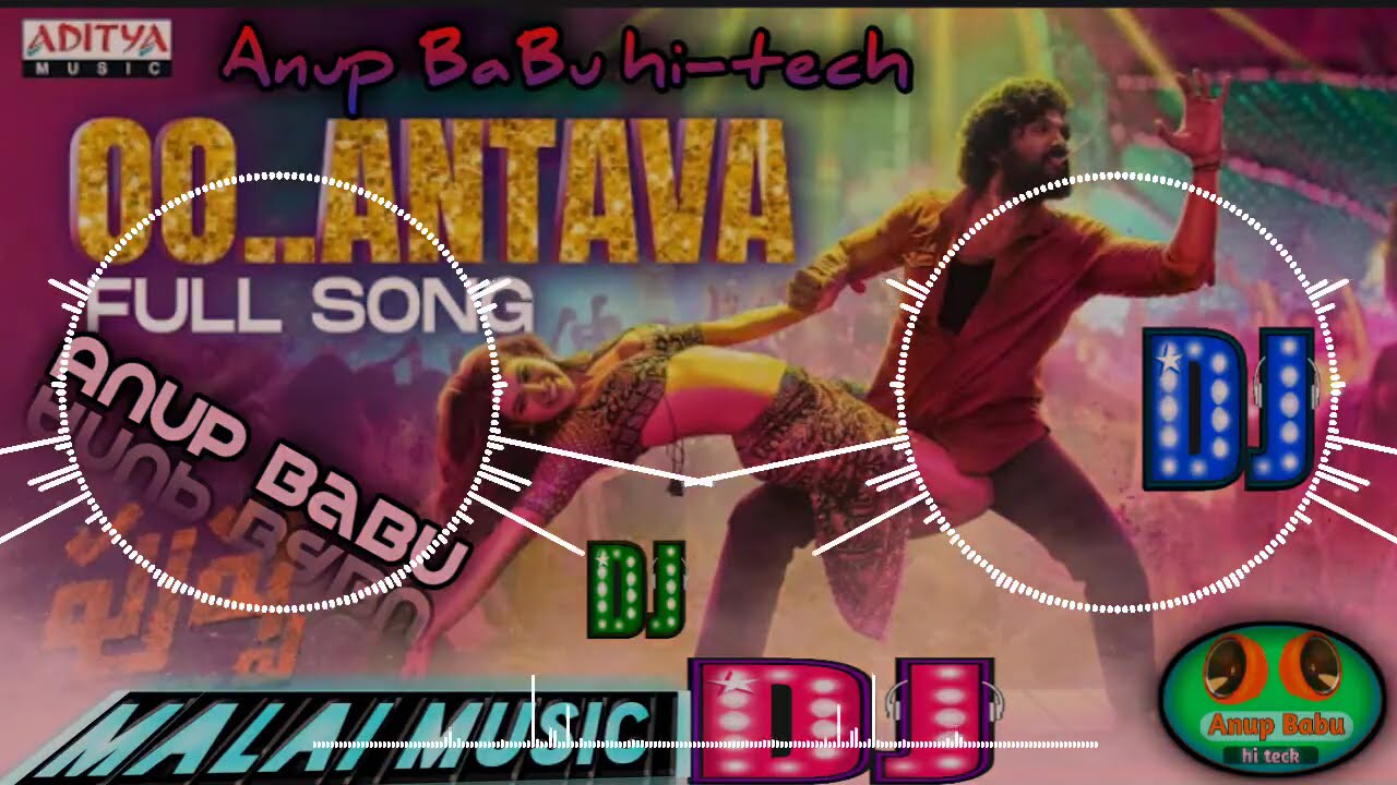 #malaimusic mix by Dj anup babu hi teck basti o antava mawa pushpa allu arjun Hindi song dj????