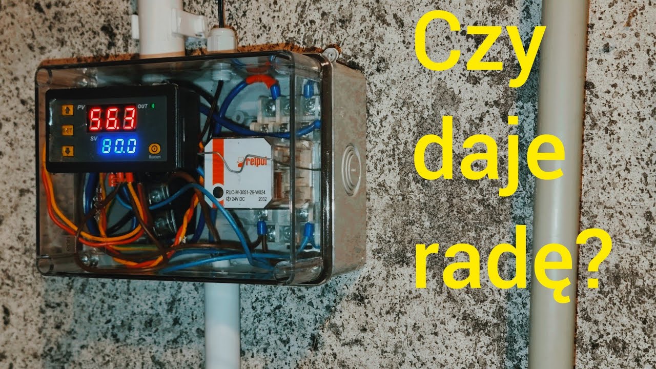 Cz.3 Fotowoltaika do grzania wody DIY - instalacja w praktyce.