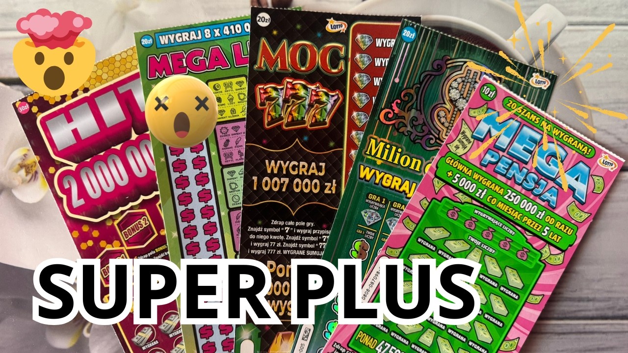🥳Zdrapki Lotto👉ZDRAPKI ZA 100 ZŁ🤩MEGA PLUS😲TAK MOŻNA DRAPAĆ😍