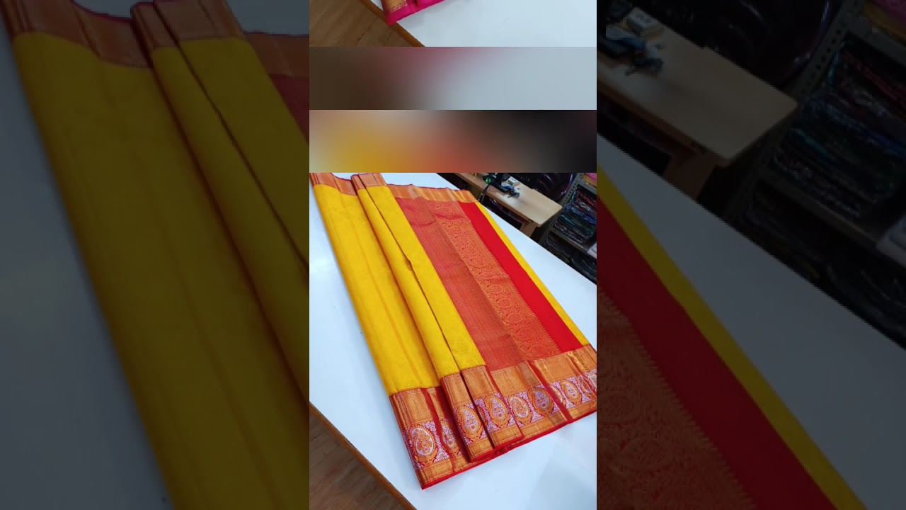 *Sri Kamatchi Silk Center* Grand Wedding Silk Saree To Order 7094699045 #shorts#viral #weddingssaree