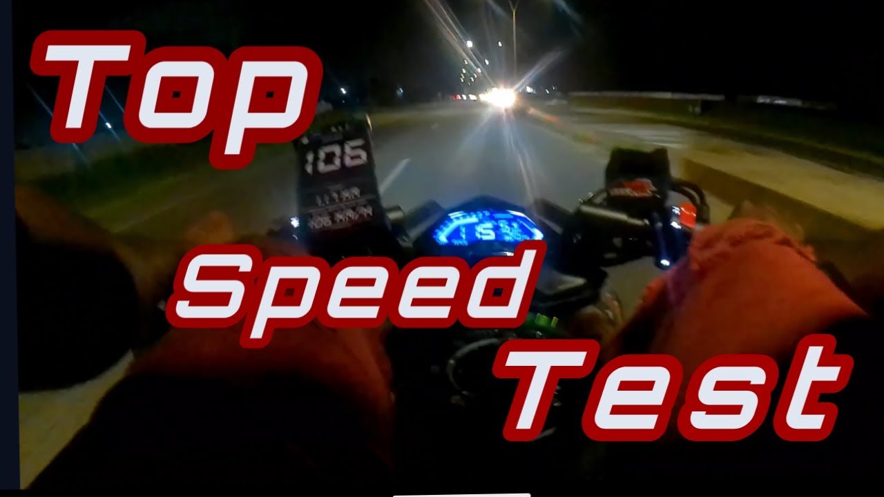 GPS top speed test 2023 Haojue Dr 160s Stock bike