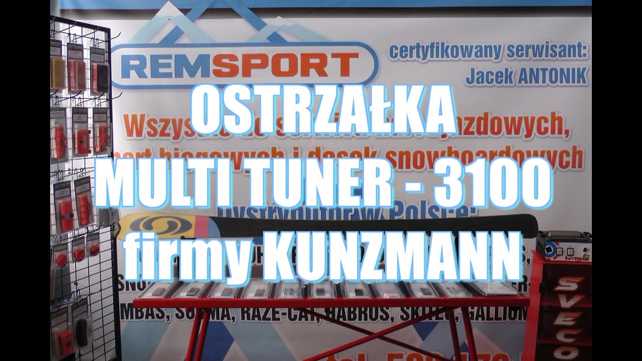 Ostrzałka narciarsko-snowboardowa Multi Tuner KUNZMANN - 3100
