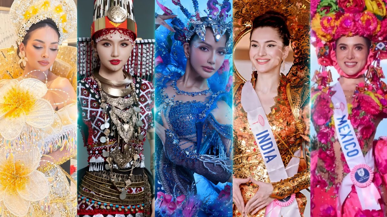 Мисс Интернешнл 2025 &mdash; ТОП-16 ЛУЧШИХ НАЦИОНАЛЬНЫХ КОСТЮМОВ 👑💫❤️
