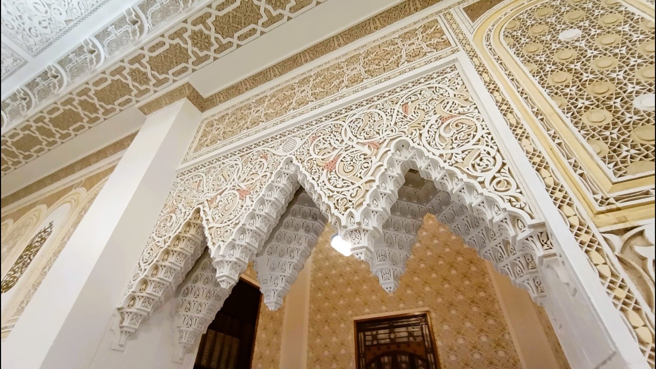 شاهدو نهاية أشغال مسجد القطب بالاغواط و افتتاحه بحلول شهر رمضان المبارك LAGHOUAT GRAND MOSQUE