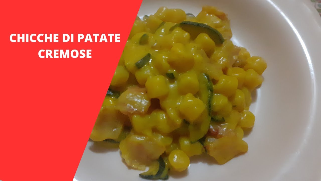 Chicche di patate cremose.