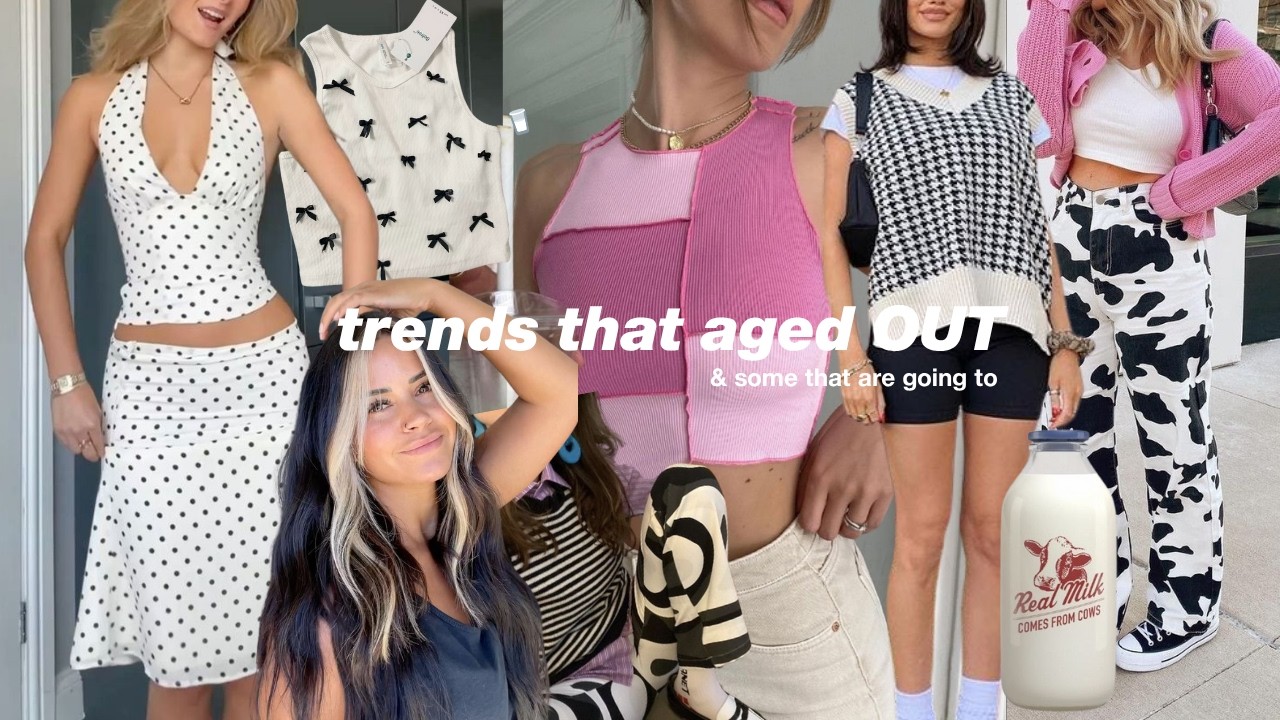 fashion trends that aged like milk 🥛