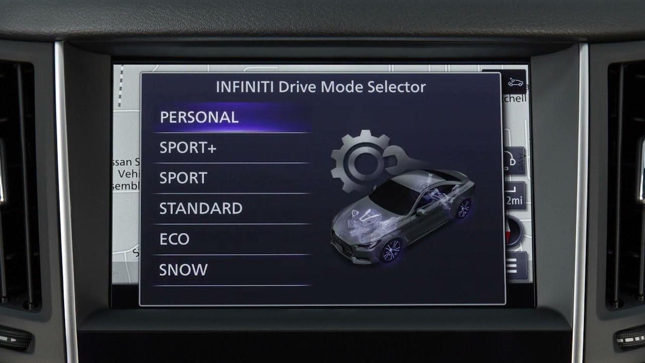 2023 INFINITI Q50 - INFINITI Drive Mode Selector
