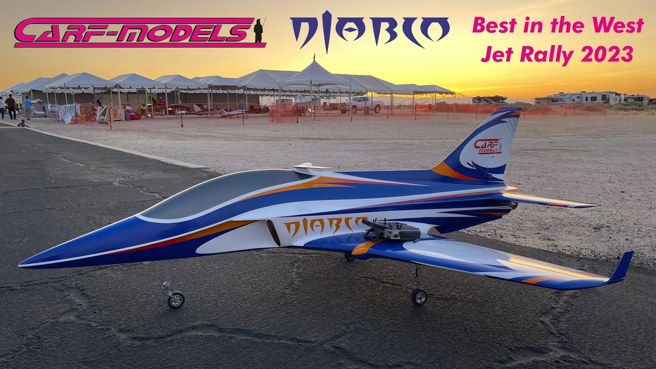 Best in the West Jet Rally 2023 - DIABLO RC JET Thrust Vector - Max Chrubasik
