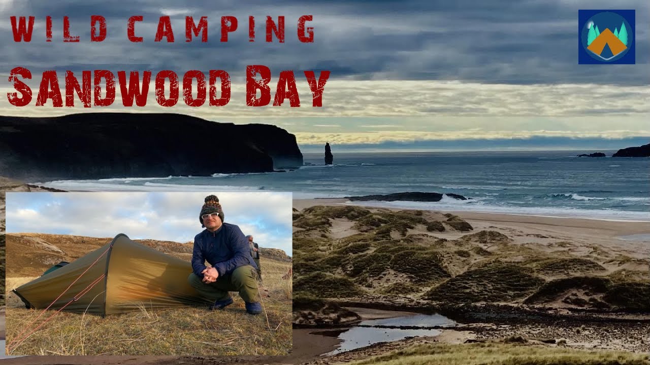 Sandwood Bay wild camping in the Akto before moving on to Strathchailleach and Strathan bothy