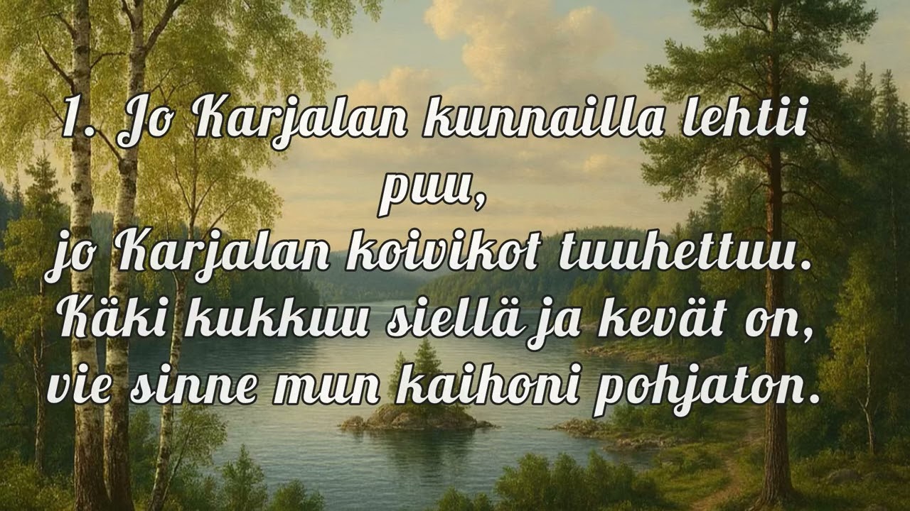 Karjalan kunnailla